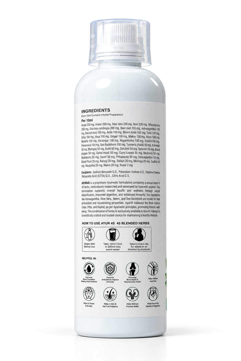 Ayur 45 Herbs Juice – 500ml