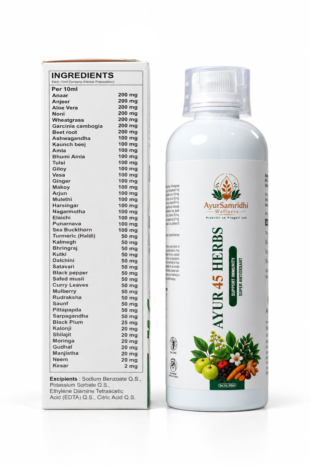 Ayur 45 Herbs Juice – 500ml