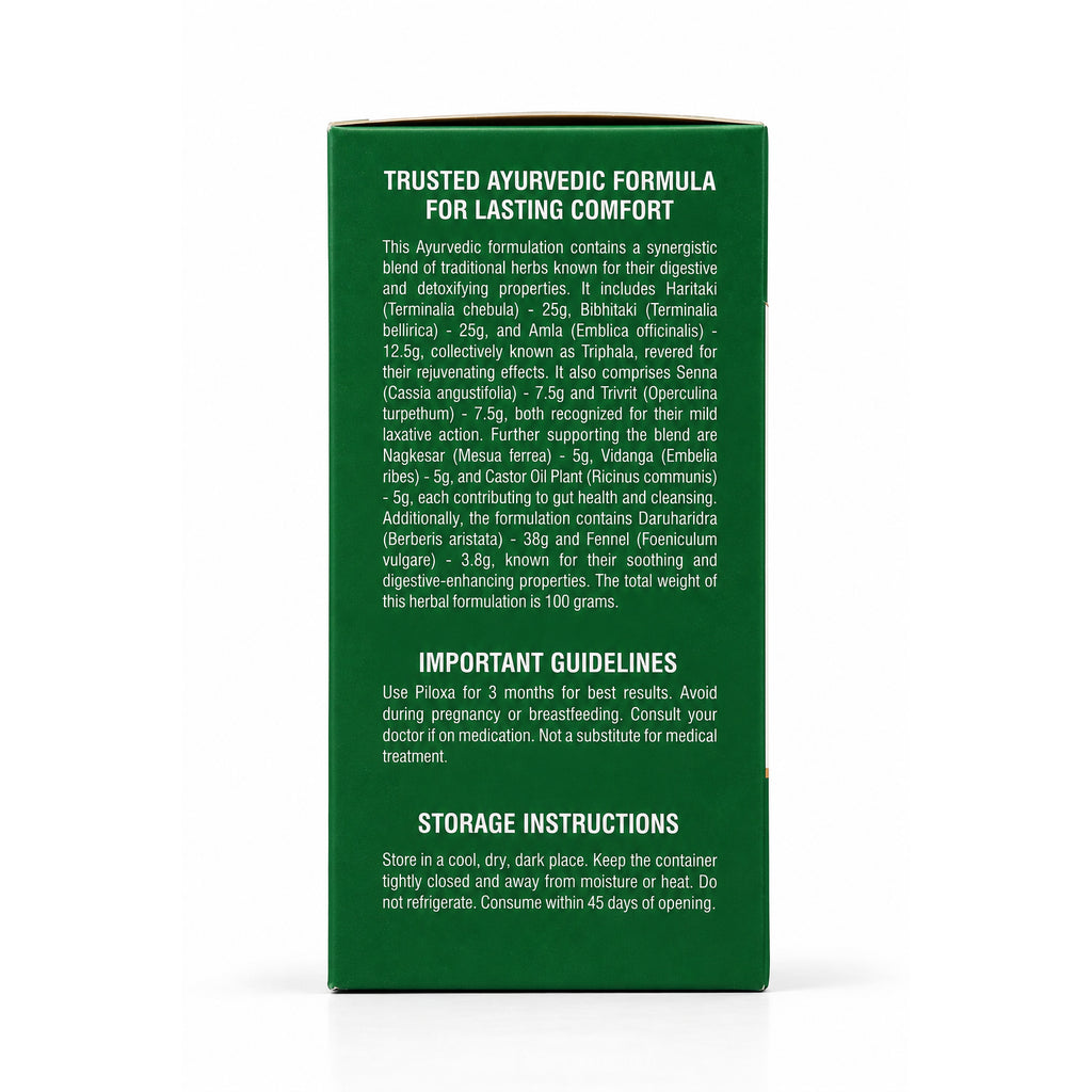 Piloxa Piles Support Powder – 100g